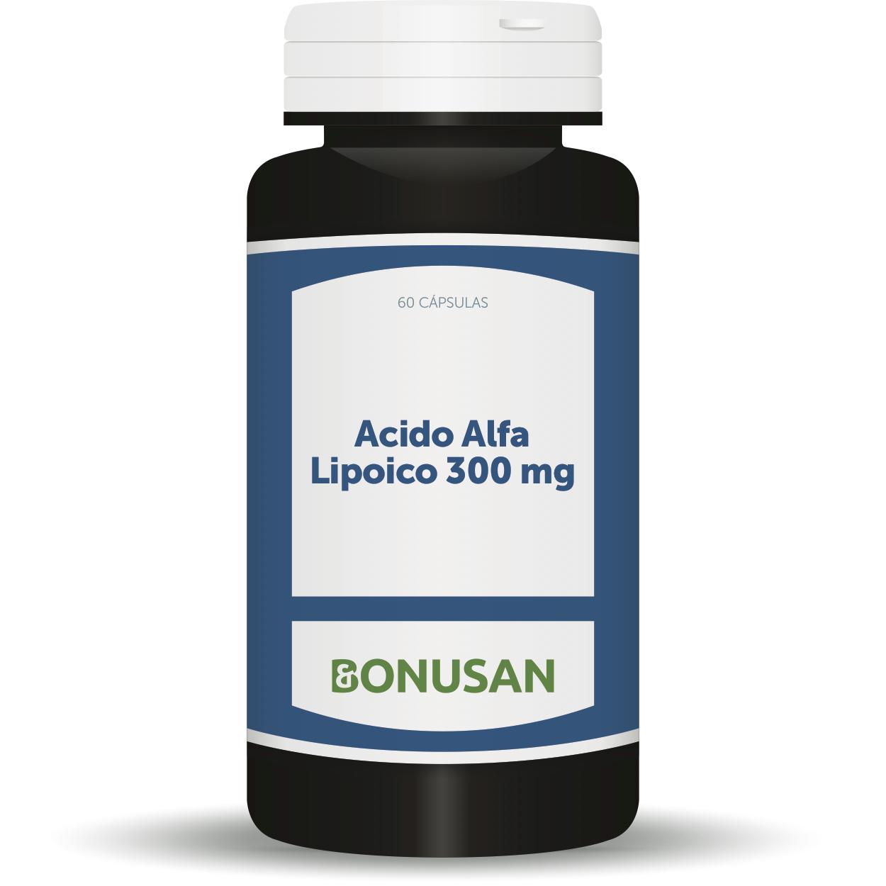 Acido Alfa Lipoico Bonusan 300mg 60 cápsulas