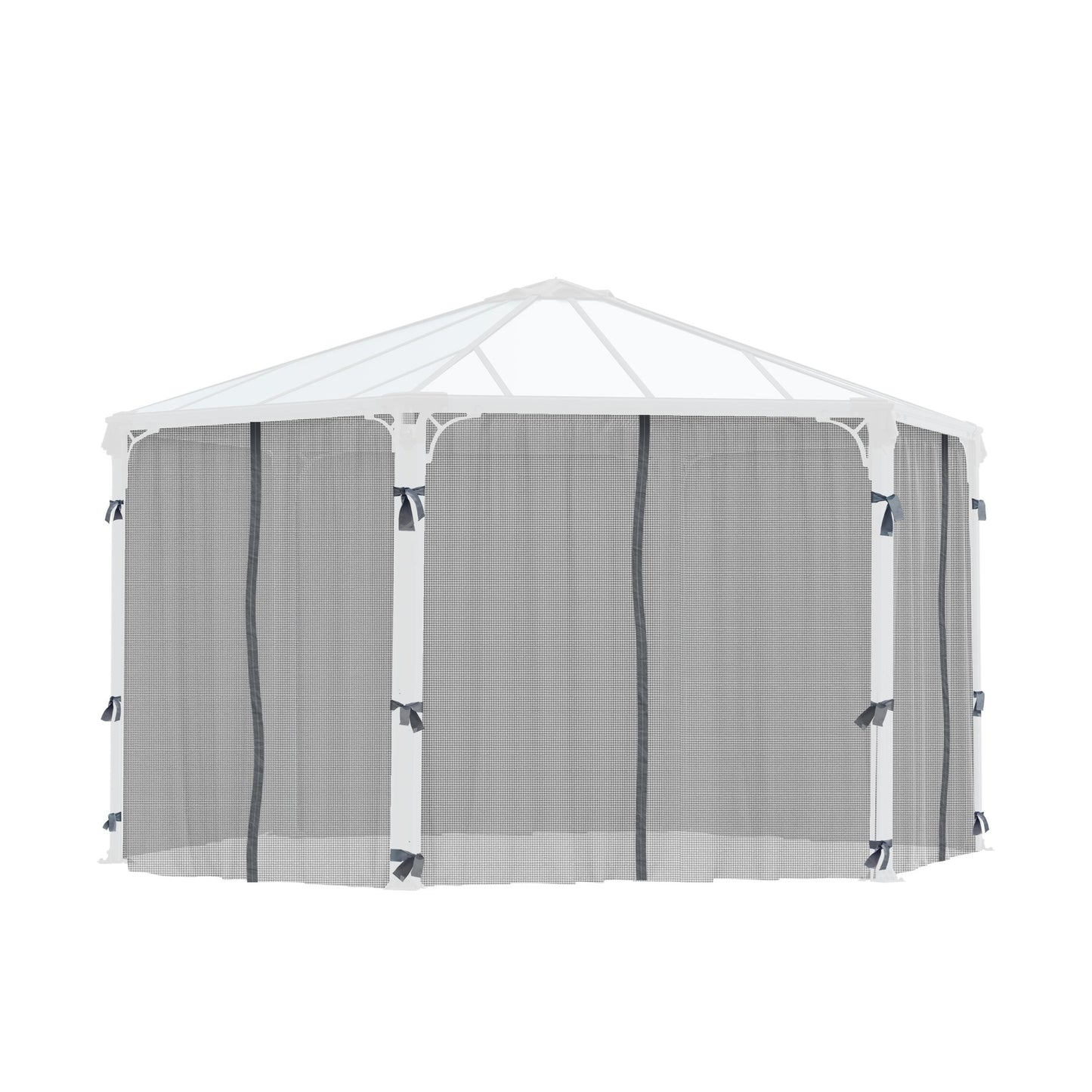 Set Mosquiteras para Cenador Gazebo Roma / Monaco