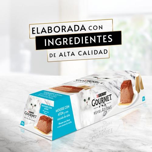 Pack 6 x GOURMET REVELATIONS Mousse Atún (4x57g)