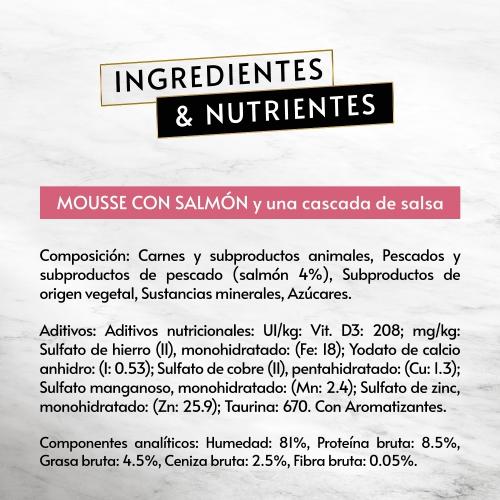 Pack 6 x GOURMET REVELATIONS Mousse Salmon (4x57g)