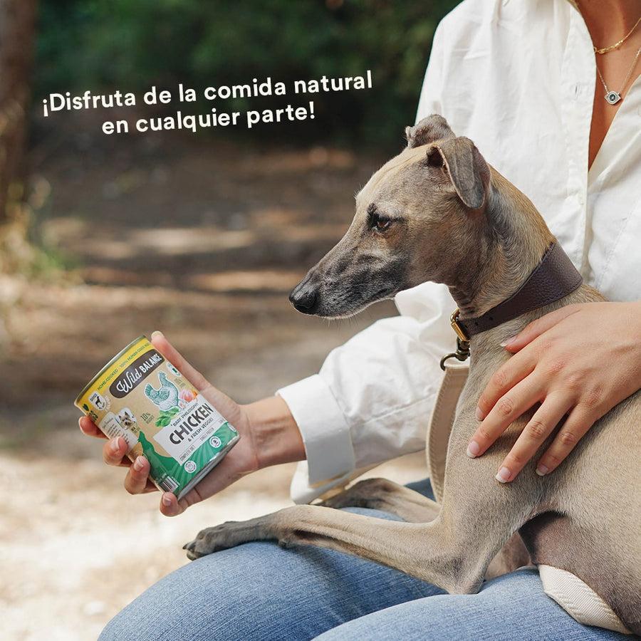 Pack Pollo barf para perros 6x400 g Wild Balance