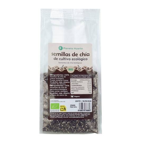 Semilla de chía ECO Planeta Huerto