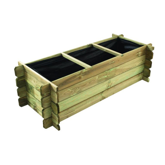Huerto Urbano Jardinera Rectangular Basil