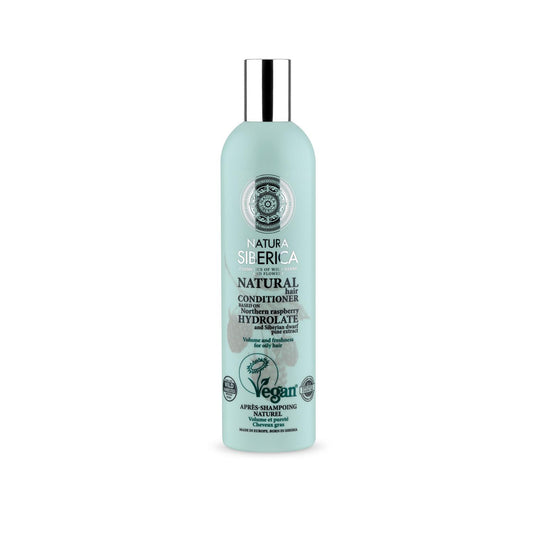 Bálsamo para cabello Graso Natural, Volumen y Frescor Natura Siberica 400 ml