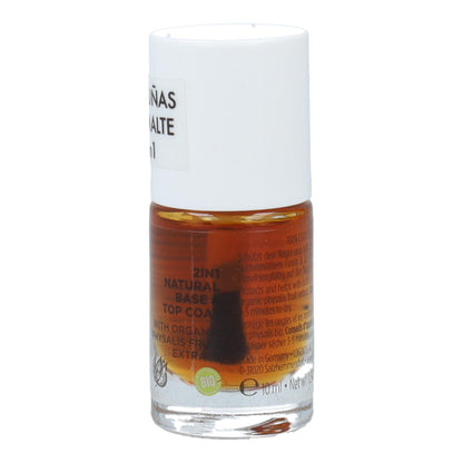 Base y Esmalte Uñas Natural 2 en 1 Sante 15 ml