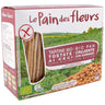 Tostadas Crujientes Crackers de Garbanzos BIO Sin Gluten Le pain de fleurs 150 g
