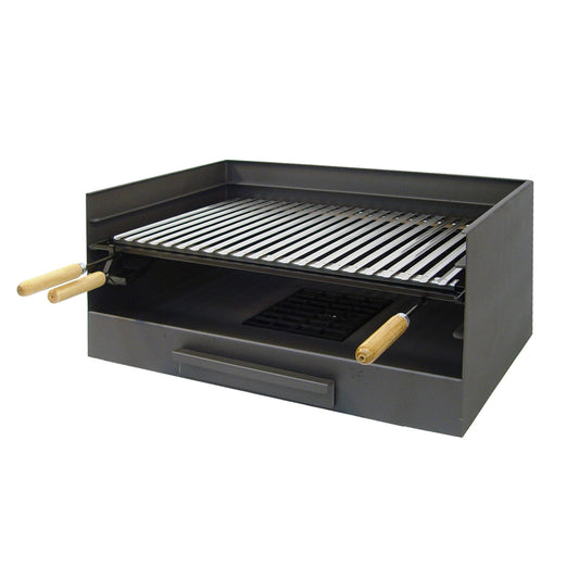 Cajón barbacoa con parrilla Inox Imex el Zorro