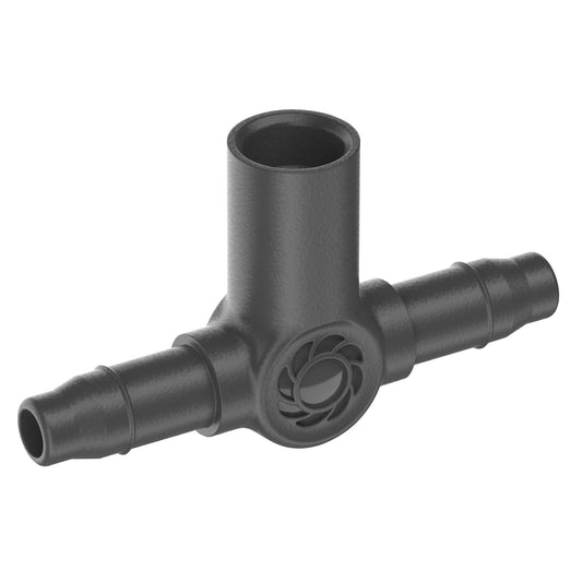 Junta T para boquillas de pulverización / cabezales de goteo de línea final 4.6 mm (3/16 ") x5 Microdripsystem Gardena