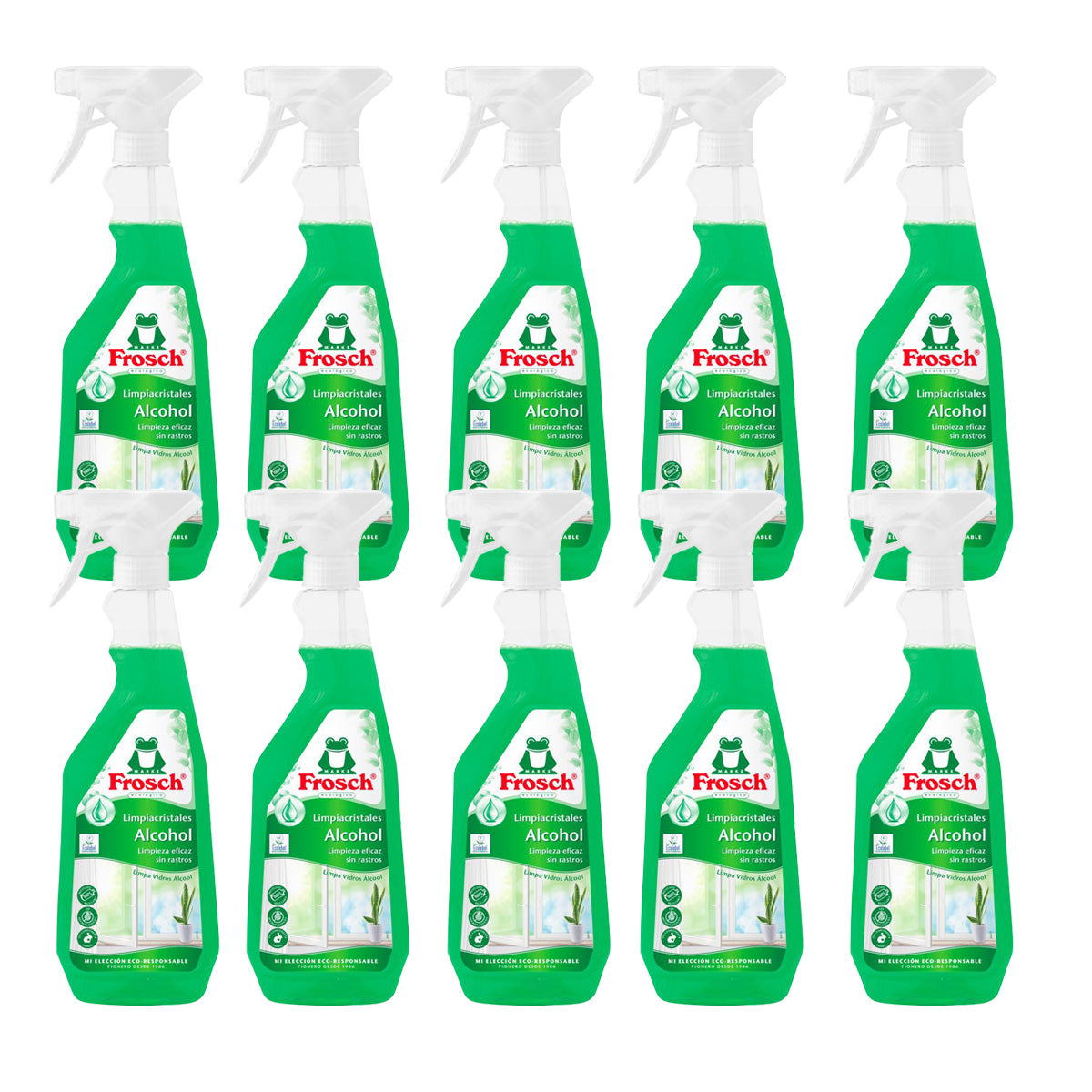 Pack 10x Limpiacristales Frosch
