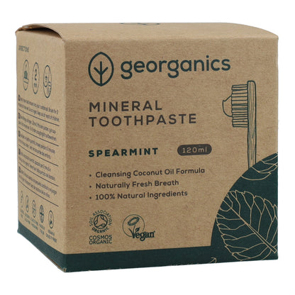 Dentífrico natural Hierbabuena  y Coco Georganics