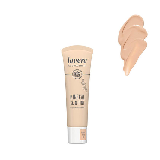 Crema color mineral Q10 - 02 Natural Ivory, Lavera 30 ml