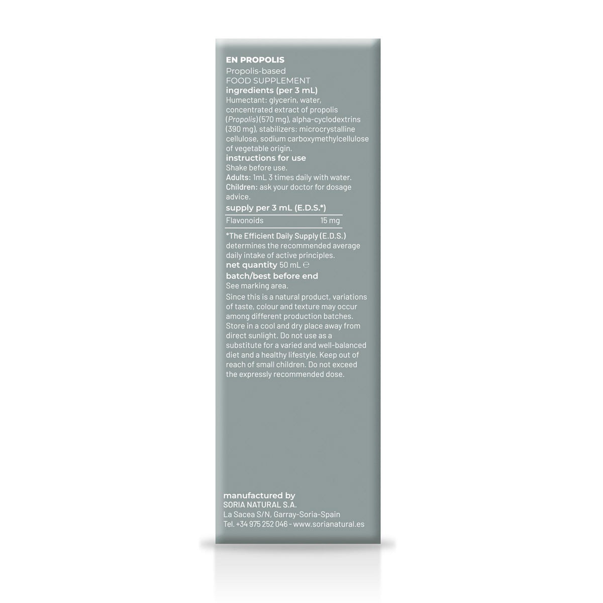 Pack 2 x Extracto  de Propóleo S. XXI Soria Natural, 50 ml