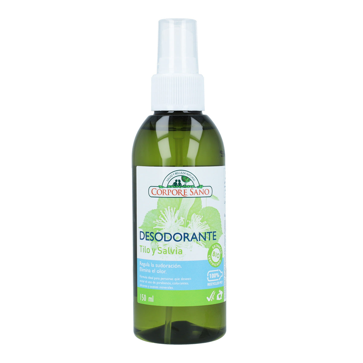 Desodorante tilo y salvia Corpore Sano 150 ml