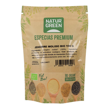 Jengibre Molido Bio NaturGreen 100 g