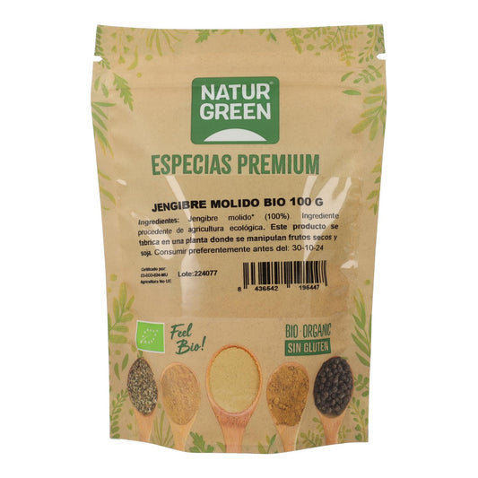 Jengibre Molido Bio NaturGreen 100 g