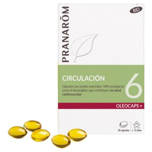Cápsulas circulación BIO Pranarôm 30 cápsulas