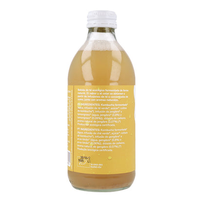 Kombucha ECO Jengibre y lemongrass Planeta Huerto 330 ml