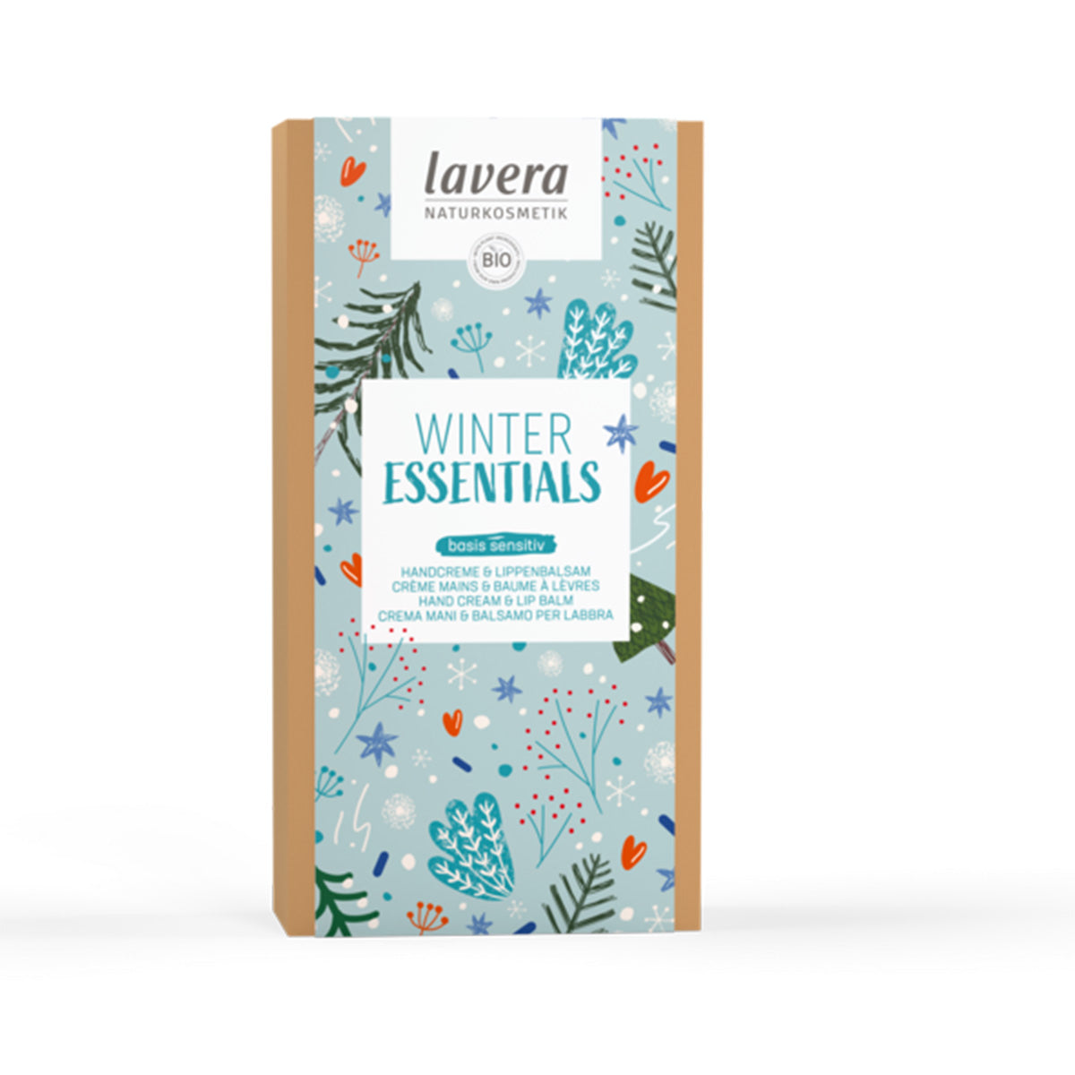 Cofre regalo cuidado winter essentials basis sensitiv Lavera 129 gr