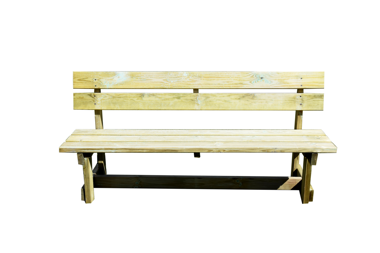 Banco de madera natural Faura