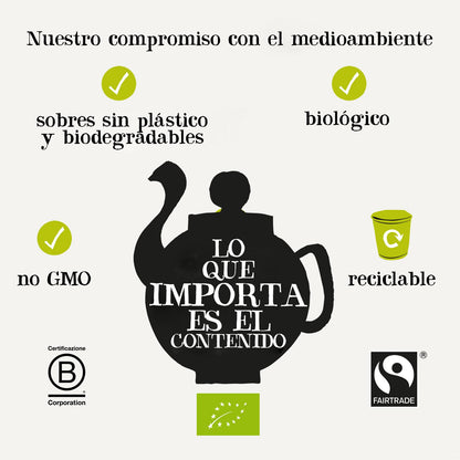 Infusión Flower Power Bio Cupper 20 bolsitas