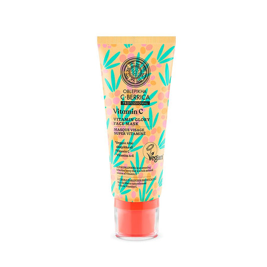 Mascarilla facial Esplendor de Vitaminas C-Berrica Natura Siberica 100 ml