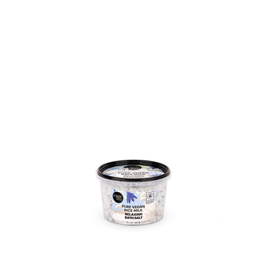Sal de baño relajante con leche de arroz vegana, Organic Shop 300 g