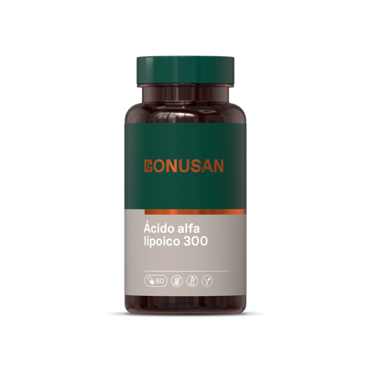 Acido Alfa Lipoico Bonusan 300mg 60 cápsulas