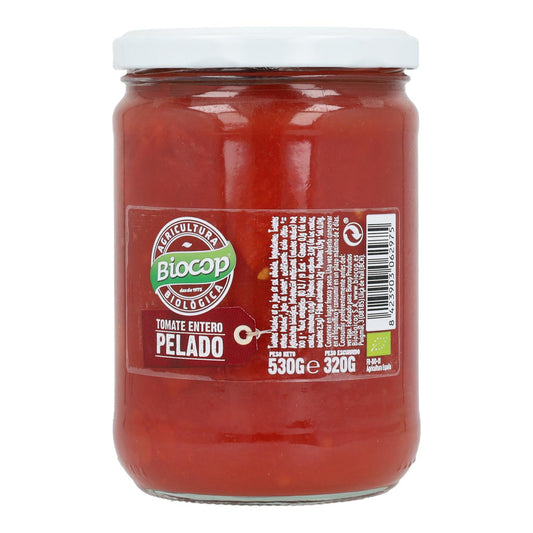 Tomate Entero Pelado Biocop 530 gr