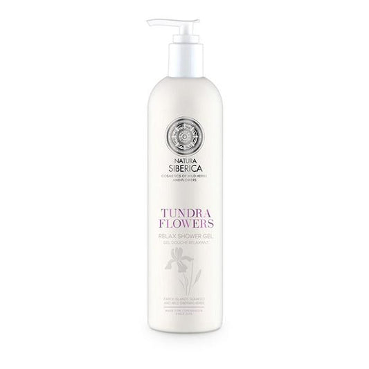 Gel de ducha relajante flores de la tundra Copenhagen Natura Sibérica 400 ml