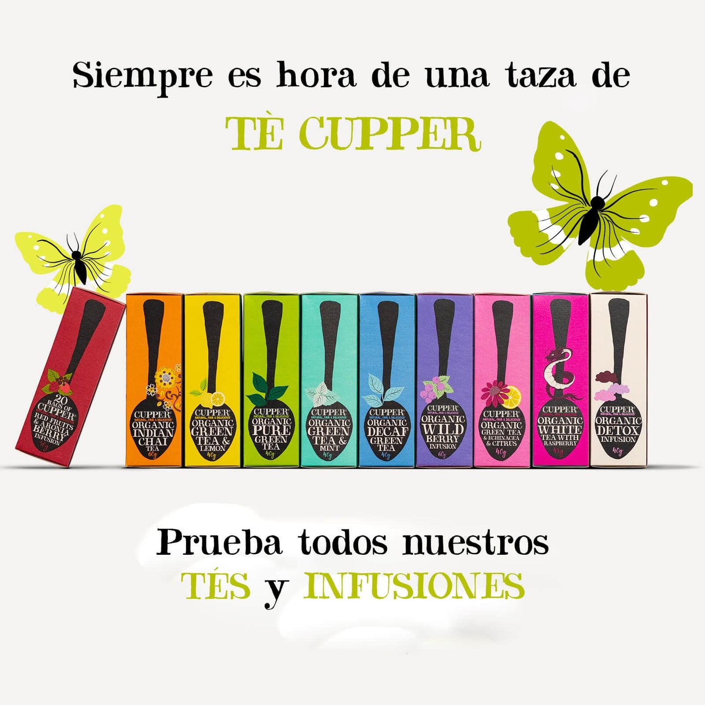 Té Negro Earl Grey Bio Cupper 20 bolsitas