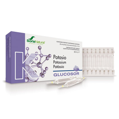 Glucosor Potasio Soria Natural 12 viales