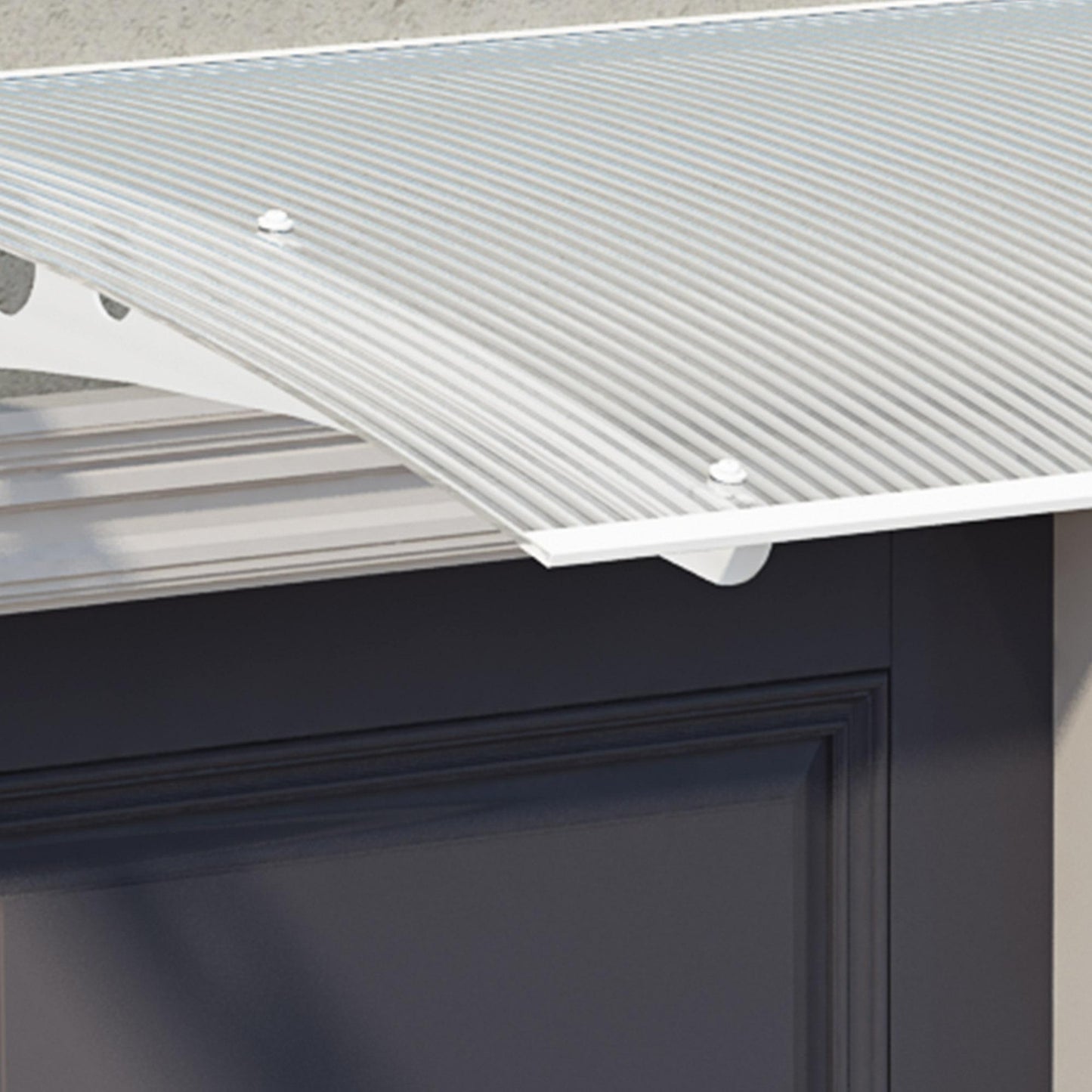 Marquesina para puerta Lyra 135x90 cm