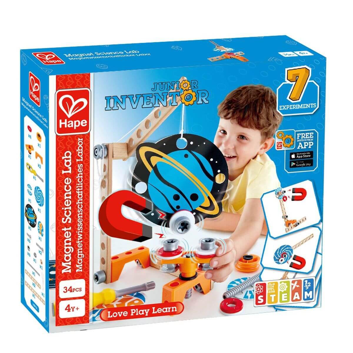 Laboratorio Ciencia Magnética Junior Inventor Hape