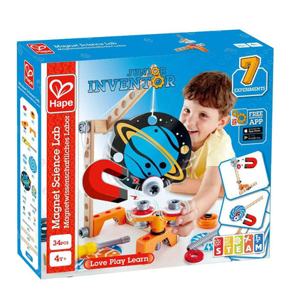 Laboratorio Ciencia Magnética Junior Inventor Hape