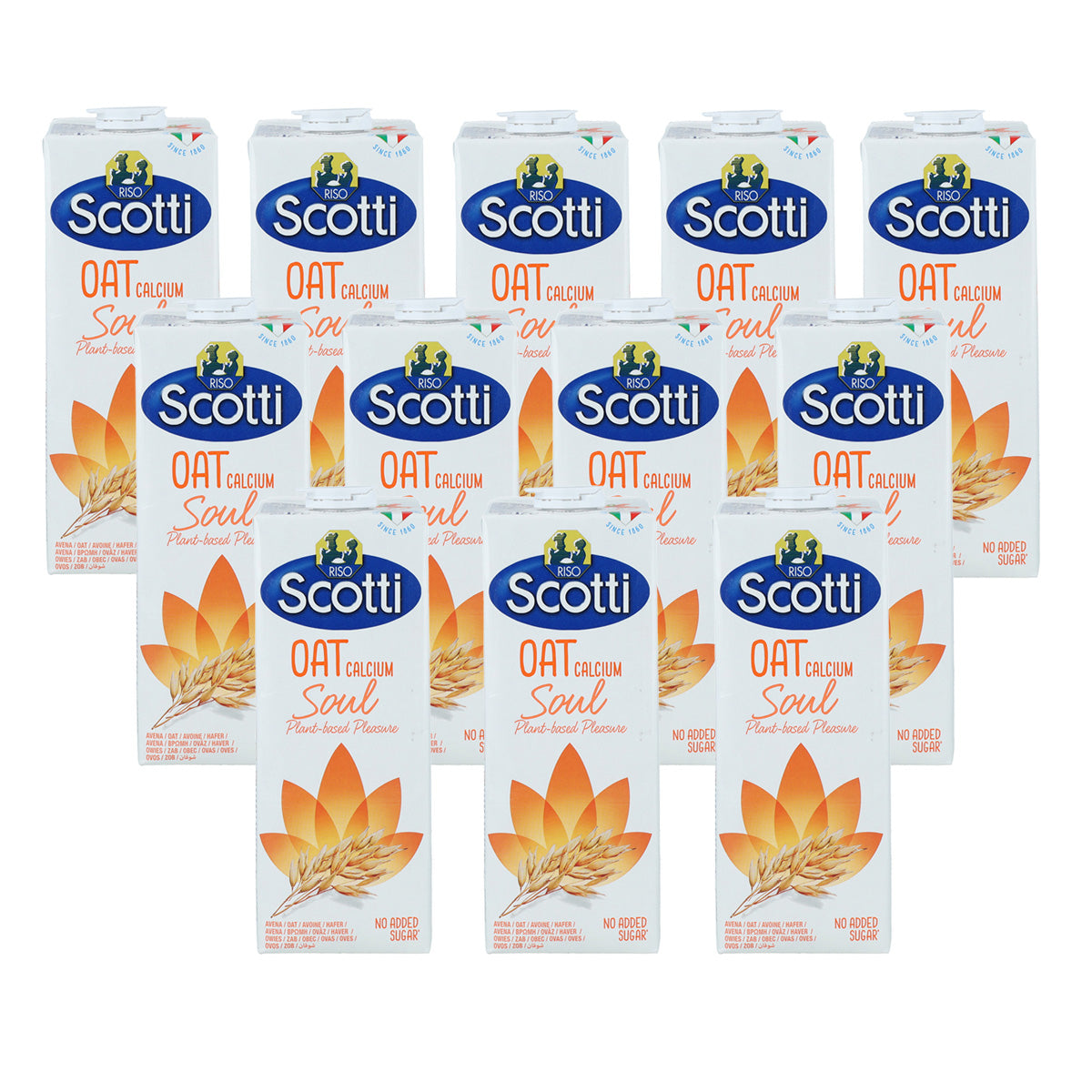 Bebida de Avena Calcio PACK 12 uds Scotti 1 L