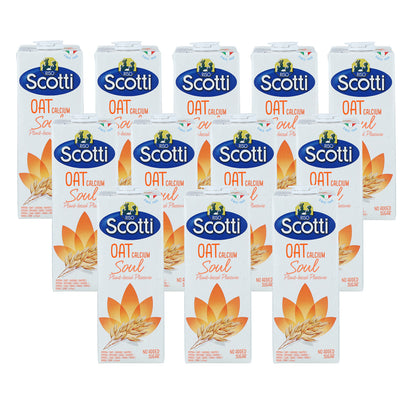 Bebida de Avena Calcio PACK 12 uds Scotti 1 L