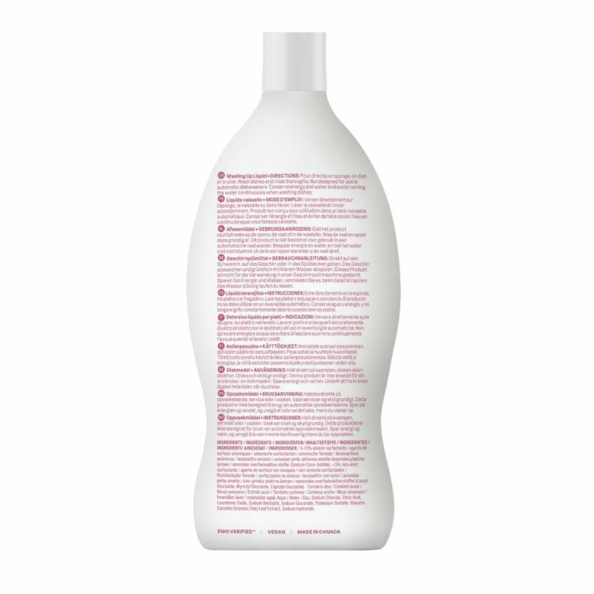 Lavavajillas eco sin perfume para pieles delicadas Attitude, 700 ml