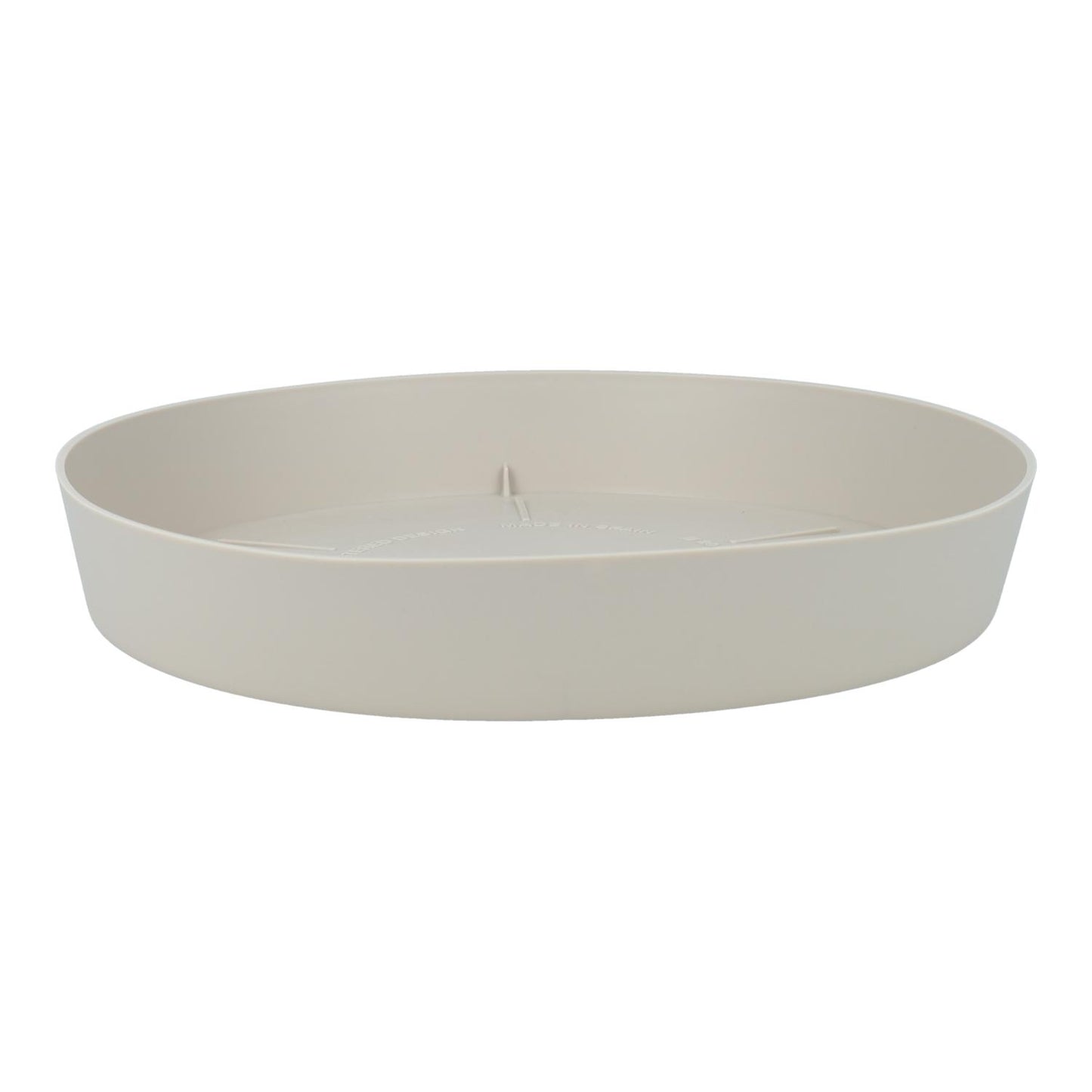 Plato maceta Tes color crudo D 17 x 2,5