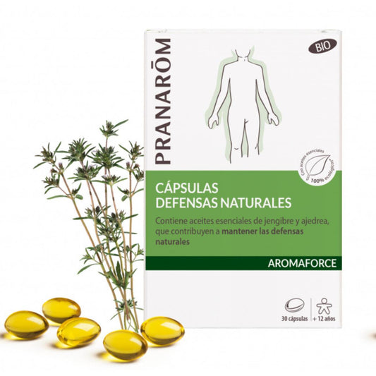 Cápsulas defensas naturales BIO Pranarôm 30 cápsulas