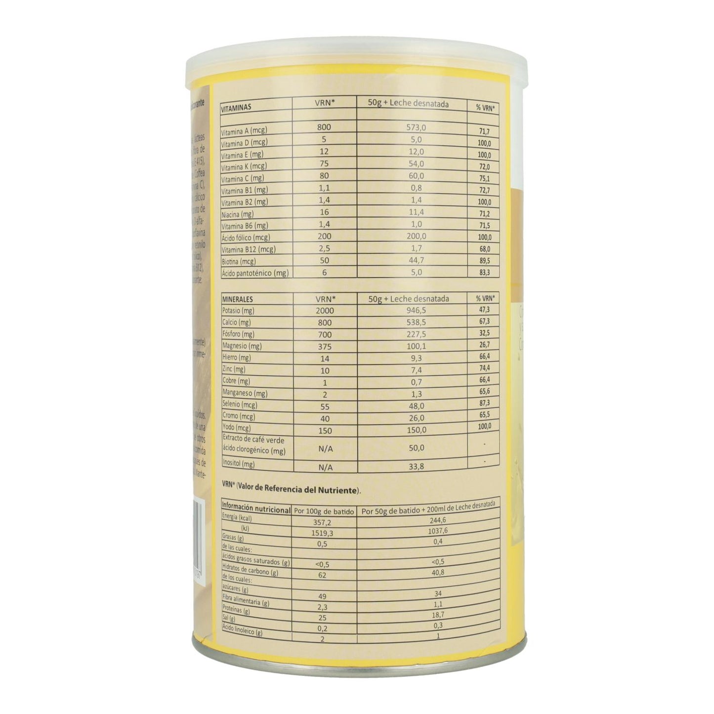Batido Saciante Vainilla Sotya, 700 g