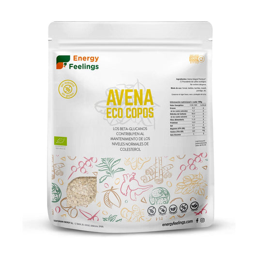Copos de Avena ECO sin gluten Energy Feelings 500 g
