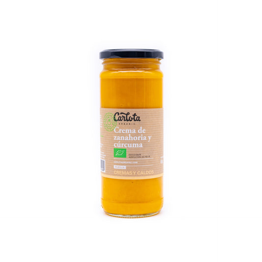 Crema De Zanahoria Y Cúrcuma 450g Bio