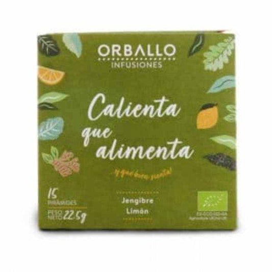 Infusión "calienta que alimenta" Bio orballo 15 pirámides