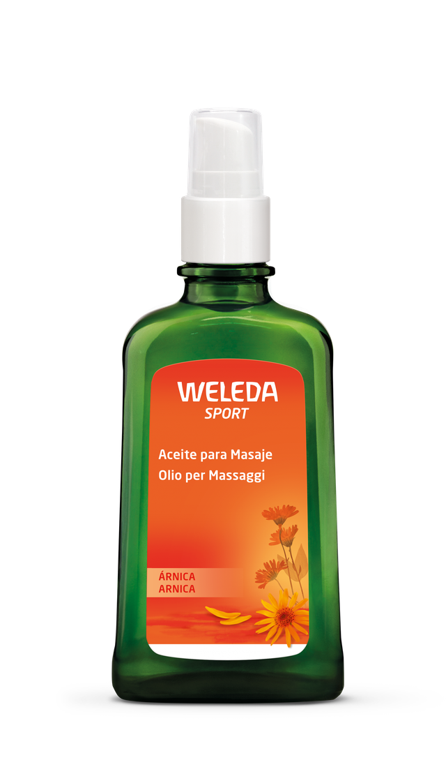 Aceite para masaje con Árnica Weleda