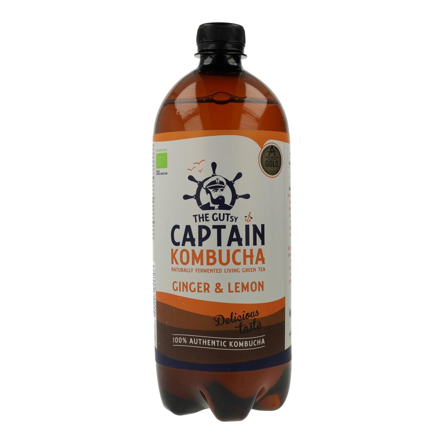 Bebida Kombucha Jengibre y Limón 1L