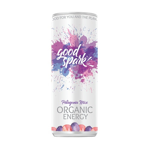 Pack 12 Bebidas Energéticas Bio Patagonia Mix 250 ml Good Spark