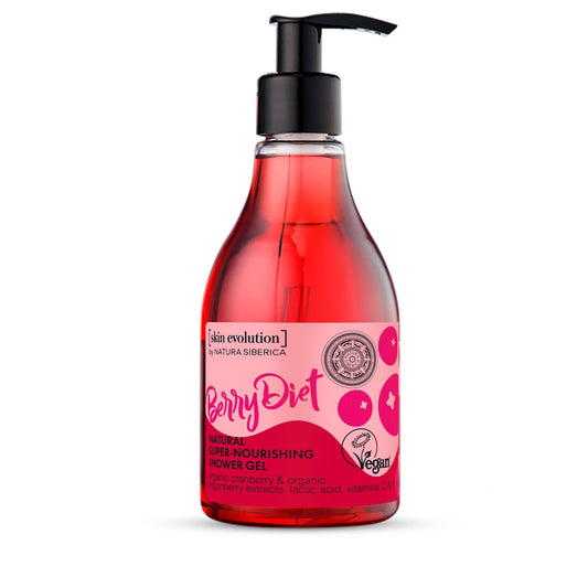 Gel de ducha supernutritivo berry diet Natura Sibérica 260 ml