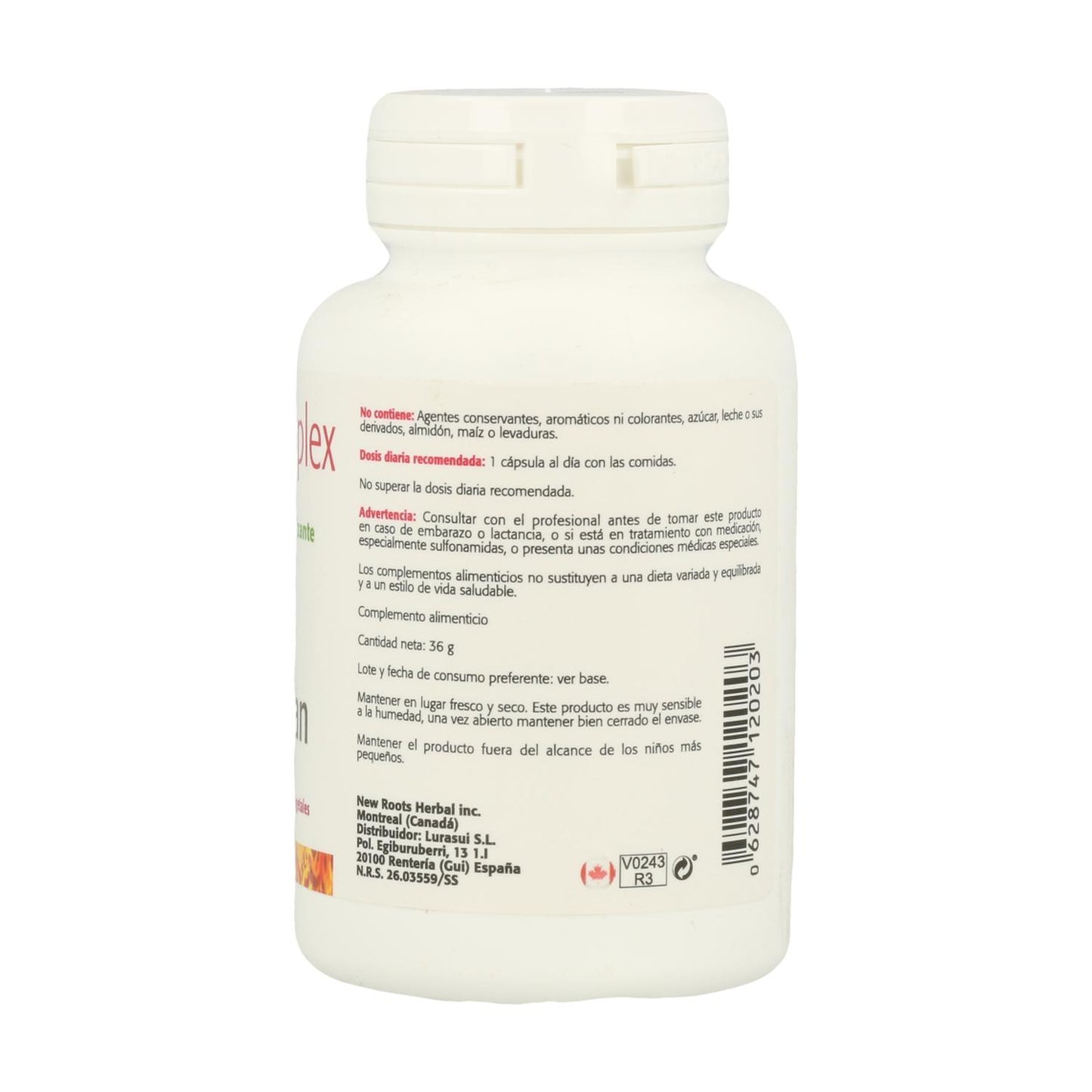 Ultra B Complex (Formula Coenzimada) 60 Cápsulas Sura Vitasan