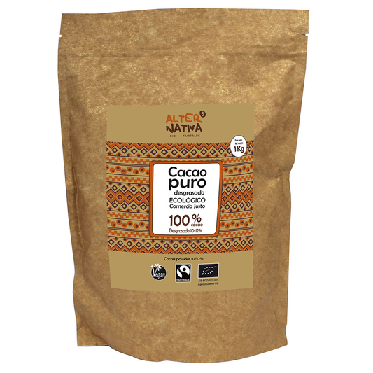 Cacao Puro Desgrasado BIO Alternativa3 en polvo 1 Kg