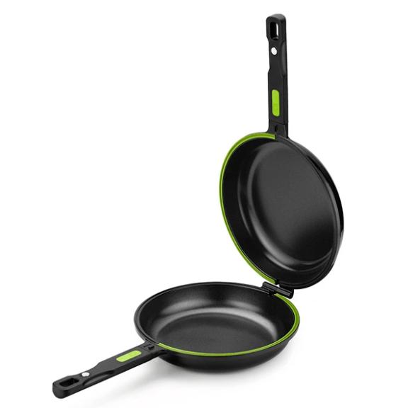Sartén Dupla Tortillas ECO+ aluminio fundido Bra Prior 24 cm